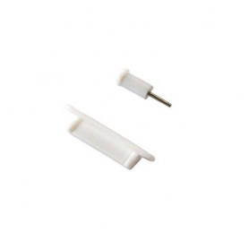 Oem - Dust Cap Set for iPhone iPhone 4 4S iPad/iPad 2 White ON2003 - Phone accessories - ON2003