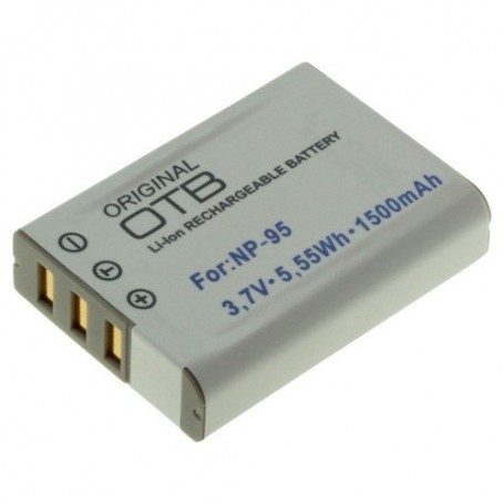 OTB - Battery for Fuji NP-95 Li-Ion 1500mAh - Fujifilm photo-video batteries - ON1401