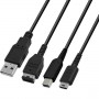 Oem, 3 in 1 Nintendo 2DS, 3DS, DSi DS Lite GBA USB charger, Nintendo 3DS, YGN608-CB