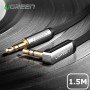 UGREEN - Premium 3.5mm Audio Cable Ultra Flat Right Angle - Audio cables - UG259-CB