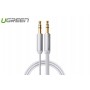 UGREEN - 3.5mm Male-Male Audio Jack Ultra Flat cable - Audio cables - UG254-CB