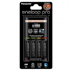 2h Eneloop PRO BQ-CC55 Charger + 4AA batteries EU-Plug