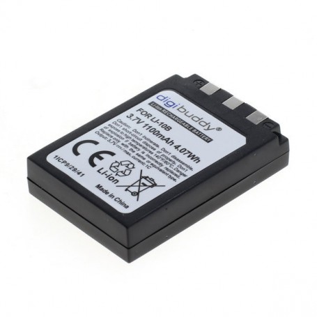 digibuddy - Batterij voor Olympus LI-10B / LI-12B 1100mAh - Olympus foto-video batterijen - ON1594