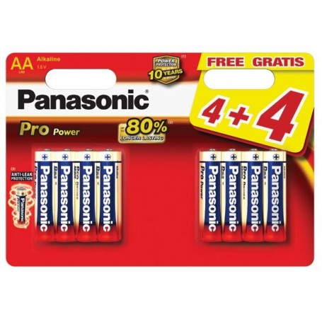 Panasonic, Panasonic Alkaline PRO Power LR6/AA, Size AA, BL042-CB