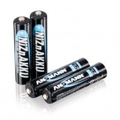 Ansmann - AAA 1.6V NiZn Ansmann Oplaadbaar Batterijen 550mAh - AAA formaat - NK186-CB