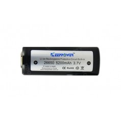 5200mAh 26650 KeepPower Rechargeable Battery