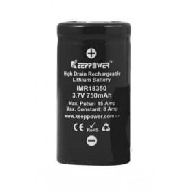 KeepPower, Keeppower IMR18350 18350 750mAh - 8A, Other formats, NK171-CB