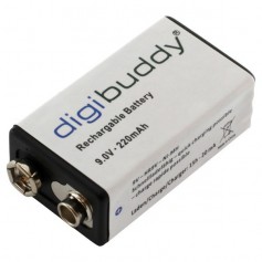 digibuddy - digibuddy Oplaadbare Batterij 9V E-Block 220mAh - Andere formaten - ON3688