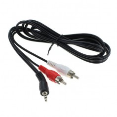 OTB - 3.5mm Jack to 2x RCA Audio Cable 150cm - Audio cables - ON3738