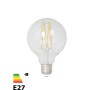 Calex - Vintage LED Lamp 240V 4W 350lm E27 GLB80 Clear 2300K Dimmable - Vintage Antique - CA074-CB