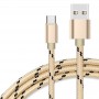 Oem - USB Type C (USB-C) to USB Metallic Hi-Q - USB to USB C cables - AL721-K-CB