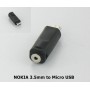 Oem - Nokia 3.5mm to Micro USB Charger YMN014 - Nokia data cables  - YMN014