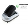 Dolphix - AC and Car charger set for all types of loading plates EU-Plug - Other photo-video chargers - 49459