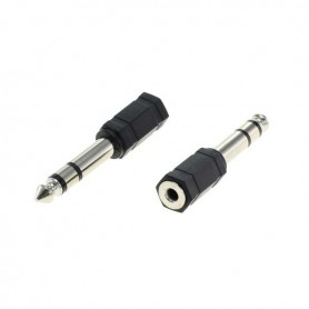 OTB - 3.5mm F to 6.5mm M Audio Jack Adapter x2 Pcs - Audio adapters - ON4636