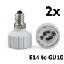 Oem, E14 to GU10 Socket Converter, Light Fittings, LCA03-CB