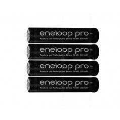 Eneloop, Panasonic eneloop PRO AAA / Micro / HR03 /R3 900mAh 1.2V chargeable battery, Size AAA, NK055-CB
