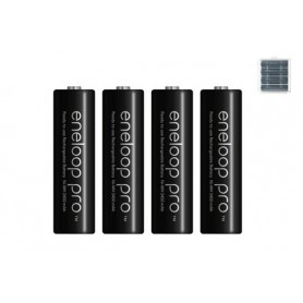 Eneloop - AA HR6 Panasonic Eneloop PRO 2550mAh 1.2V Rechargeable Battery - Size AA - NK060-CB