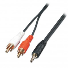 Oem - 2.5M RCA cable 3.5 mm JACK TO PLUG 49139 - Audio cables - YAK152