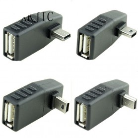 Oem, Mini USB Male to USB Female Adapter Converter, USB adapters, AL569-CB