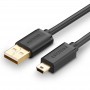 UGREEN - USB 2.0 A Male To Mini-USB 5 Pin Male cable Gold-plated - USB to Mini USB cables - UG116-CB