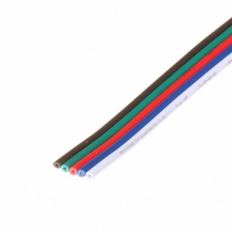 Oem - 5-Pin RGBW LED extension wire for RGBW LED strips - LED connectors - LSCC50-CB