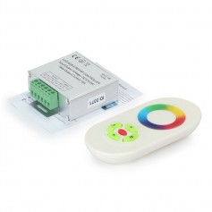 RF Touch Controller and Remote White for RGB LEDstrip