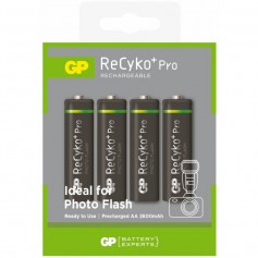 GP R6/AA ReCyko+ Pro Photo Flash 2600mAh Rechargeable