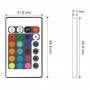 Oem - Black 12V 24 Keys RGB Music LED Controller Sound Sensor - LED Accessories - LCR33