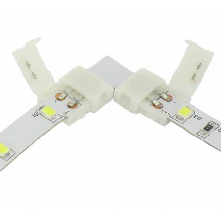Oem - 10mm L Connector for 1 color SMD5050 5630 LED strips - LED connectors - LSC24-CB