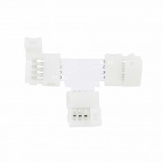 10mm T Connector for RGB SMD5050 5630 LED strips