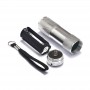 Oem - Mini 9 LED Aluminium UV Ultra Violet Flashlight purple light - Flashlights - LFT30-CB
