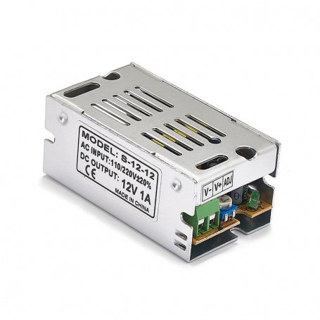 Oem, DC12V 1A 12W Switching Power Supply Adapter Driver Transformer, LED Transformers, SPS01