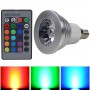 Oem, E14 3W 16 Color Dimmable LED Bulb with Remote Control, E14 LED, AL151-CB