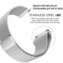 Oem - Metal bracelet for Fitbit Blaze frame magnetic closure - Bracelets - AL484-CB