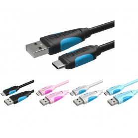 Vention, USB 2.0 to USB Type-C 3.1 Data Cable, USB to USB C cables, V019-CB