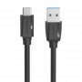Vention - USB 3.0 to USB Type-C Data Cable - Black - USB 3.0 cables - V022-CB