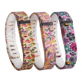 Oem - FloralFlex TPU bracelet for Fitbit Flex - Bracelets - AL180-CB