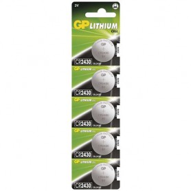 GP, GP CR2430 3V lithium button cell battery, Button cells, BS029-CB