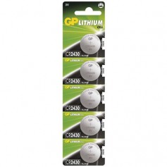 GP CR2430 3V lithium button cell battery