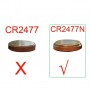 Renata - Renata CR2477N 3V Lithium button cell battery - Button cells - NK220-CB