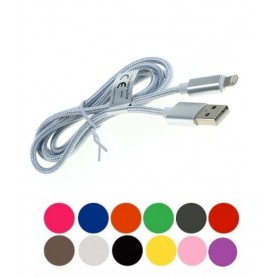OTB, 2-in-1 data cable iPhone / Micro-USB - Nylon sheath 1M, Other data cables , ON5064-CB