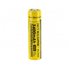 Nitecore 18650 li-ion NL1834 3400mAh 3.7V