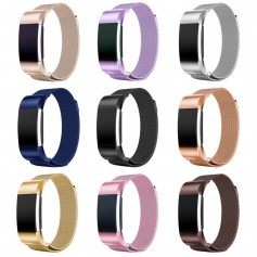 Metal bracelet for Fitbit Charge 2 magnetic closure