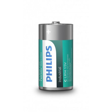 PHILIPS - Philips IndustrialC/LR14 Alkaline - Size C D 4.5V XL - BS044-CB