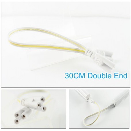 Oem - 30cm Double end connector wire for NedRo LED Tubes - LED connectors - AL221