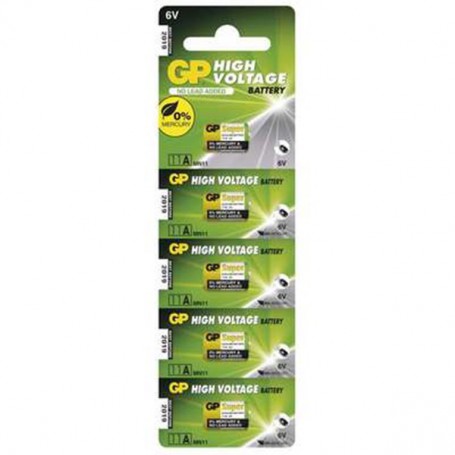 GP, GP A11 MN11 11A 6V alkaline battery, Other formats, BS111-CB