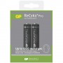 GP - Duo GP R6/AA ReCyko+ PRO 2000mAh 1.2V NiMH Rechargeable Batteries - Size AA - BS123-CB