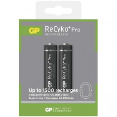 Duo GP R6/AA ReCyko+ PRO 2000mAh 1.2V NiMH Oplaadbare Batterijen