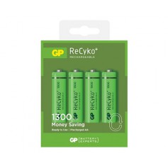 GP ReCyco+ AA / Mignon / HR6 / LR6 1300mAh Rechargeable Battery - 1300 Series