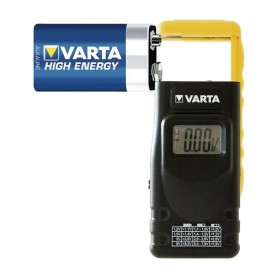 Varta, VARTA Digital AA / AAA / C / D / 9V Single use and Rechargeable Battery Tester, Battery accessories, BS139